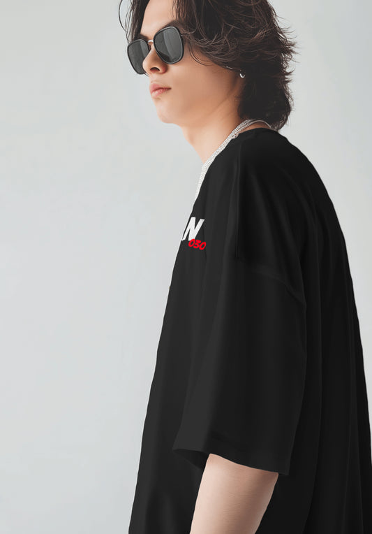 B3RLN "Lady Beth" Oversized T-Shirt - 100% Cotton, Bold Back Print, Unisex Fit, Limited Edition